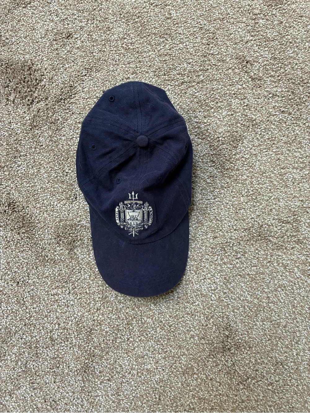 Naval Academy Crest Baseball Hat